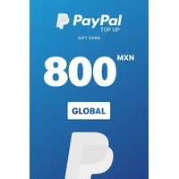 PayPal 800 MXN Payment Card (Global)