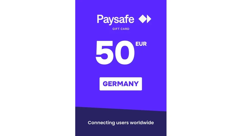 Paysafecard 50 EUR Payment Card (Germany) gallery image 1