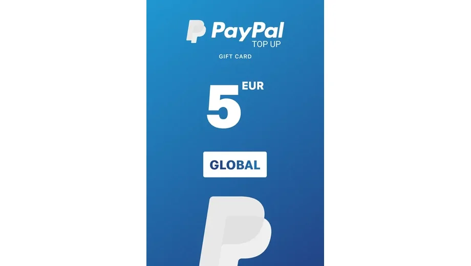 PayPal 5 EUR Payment Card (Global) gallery image 1