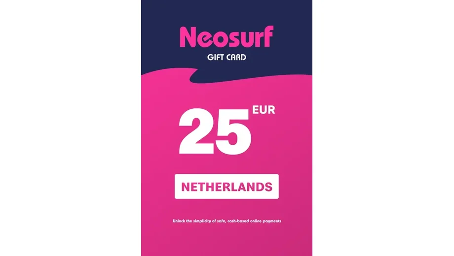 Neosurf 25 EUR Payment Card (Netherlands) gallery image 1