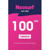 Neosurf 100 CAD Payment Card (Canada)