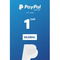 PayPal 1 CHF Payment Card (Global)