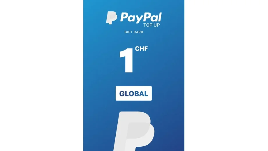 PayPal 1 CHF Payment Card (Global) gallery image 1