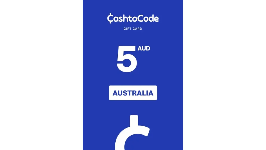 CashtoCode 5 AUD Payment Card (Australia) gallery image 1