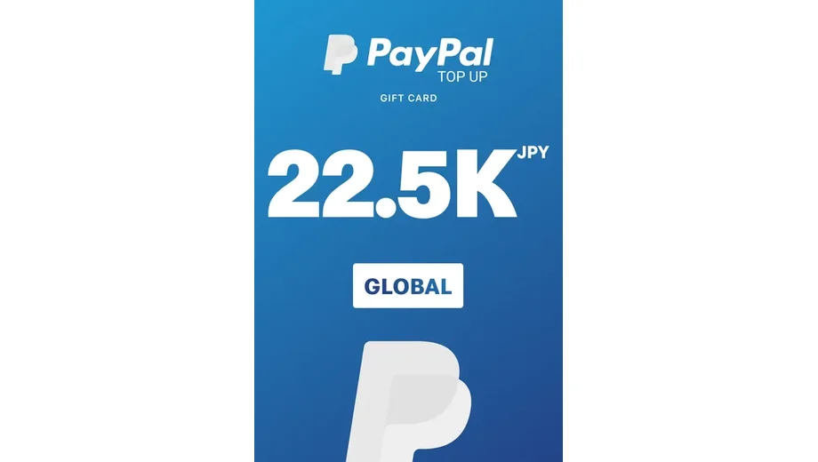 PayPal 22500 JPY Payment Card (Global) gallery image 1