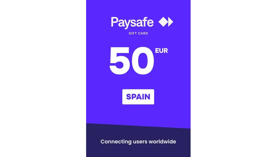 Paysafecard 50 EUR Payment Card (Spain) gallery image 1