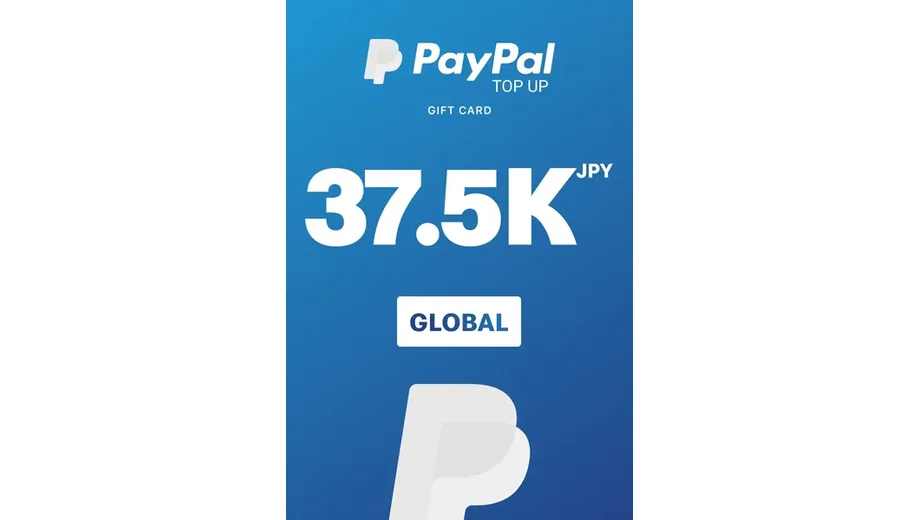 PayPal 37500 JPY Payment Card (Global) gallery image 1