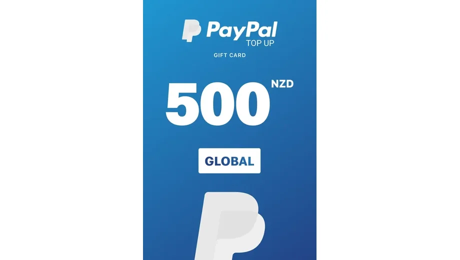 PayPal 500 NZD Payment Card (Global) gallery image 1