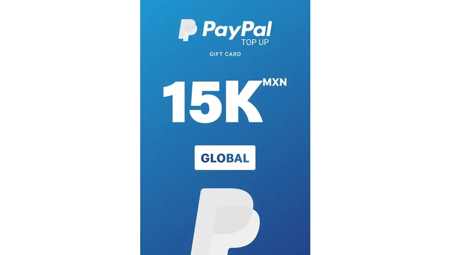 PayPal 15000 MXN Payment Card (Global) gallery image 1