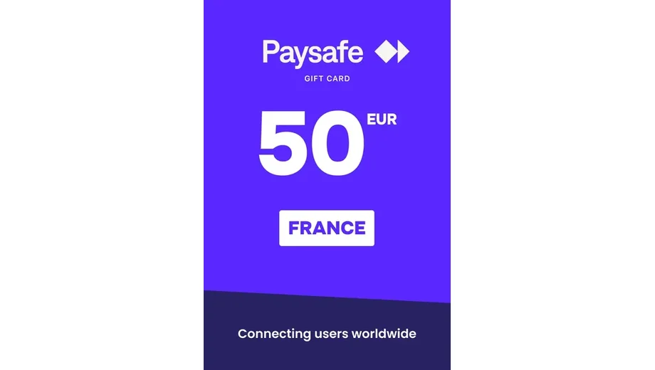 Paysafecard 50 EUR Payment Card (France) gallery image 1
