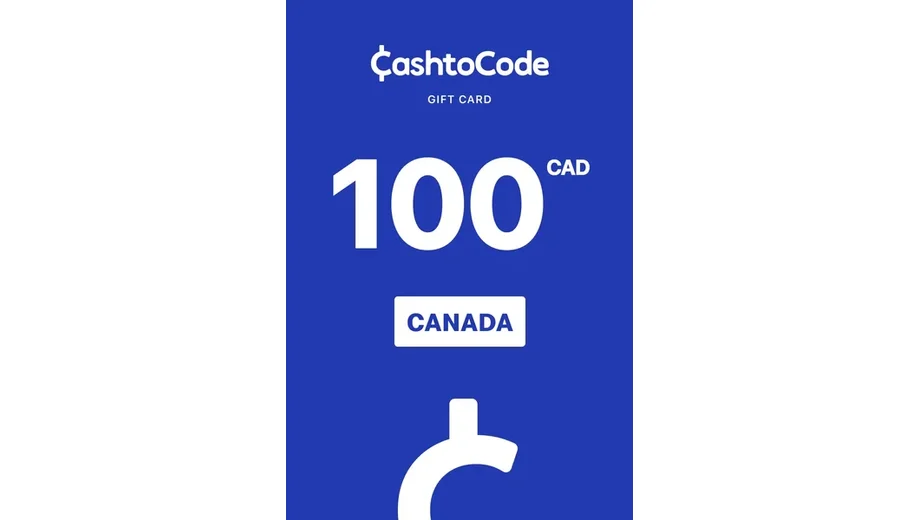 CashtoCode 100 CAD Payment Card (Canada) gallery image 1