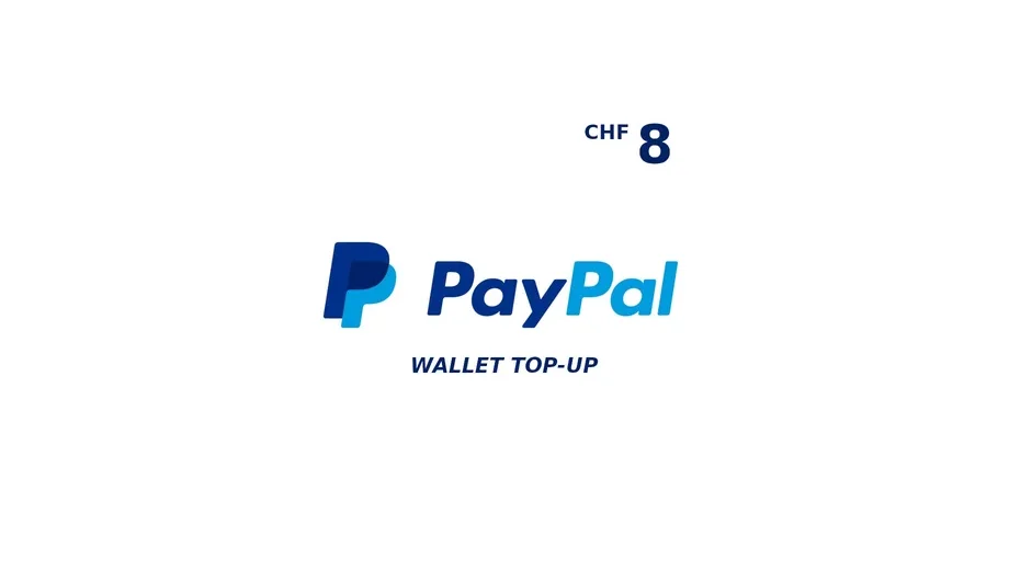 PayPal 8 CHF Payment Card (Global) gallery image 1