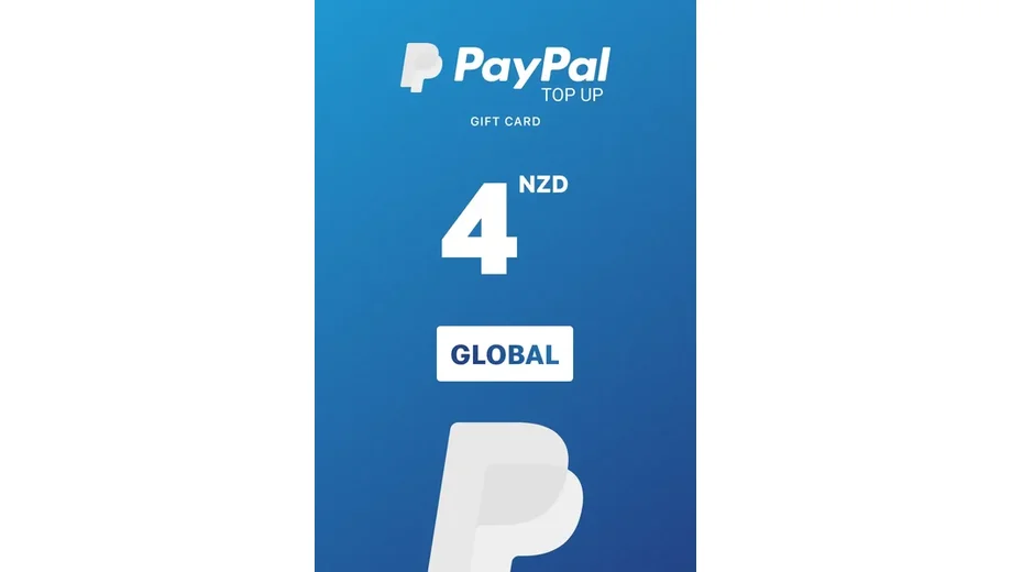 PayPal 4 NZD Payment Card (Global) gallery image 1