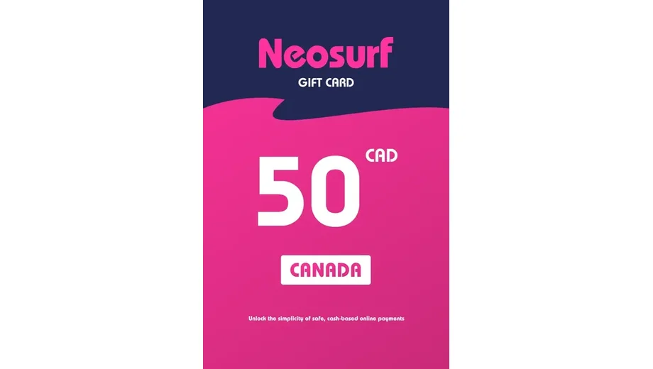 Neosurf 50 CAD Payment Card (Canada) gallery image 1