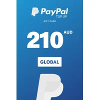 PayPal 210 AUD Payment Card (Global)