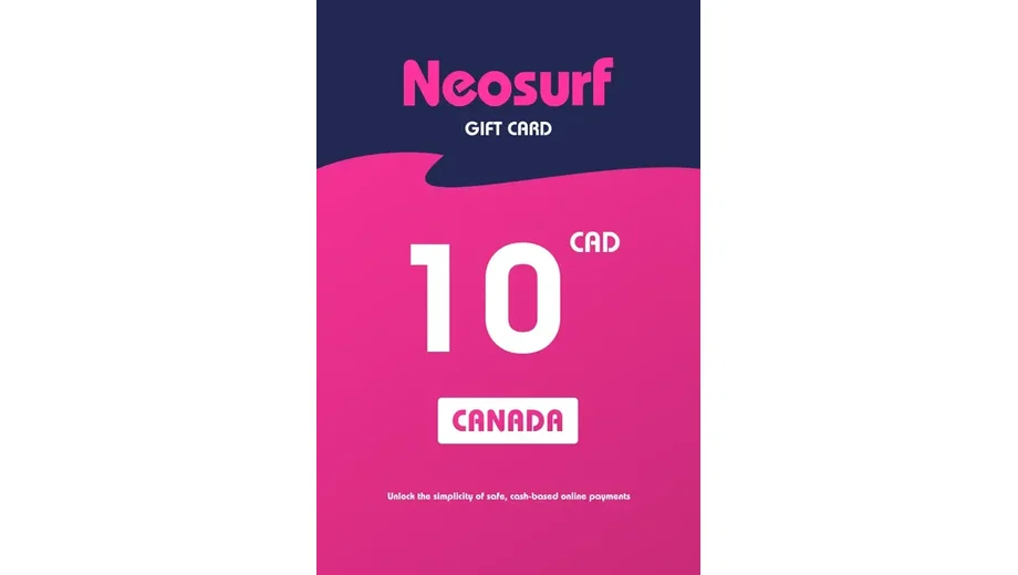 Neosurf 10 CAD Payment Card (Canada) gallery image 1