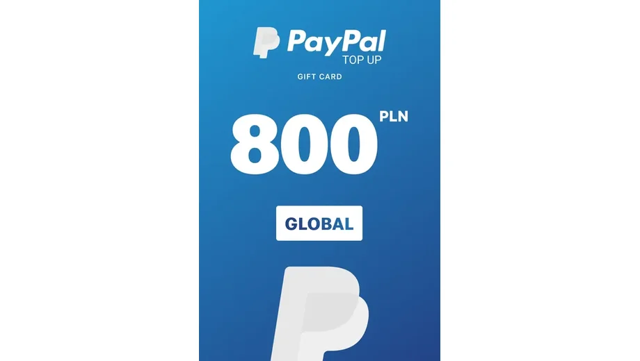 PayPal 800 PLN Payment Card (Global) gallery image 1