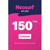 Neosurf 150 CAD Payment Card (Canada)