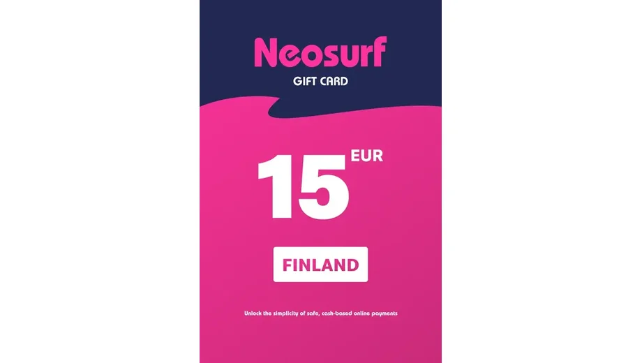 Neosurf 15 EUR Payment Card (Finland) gallery image 1