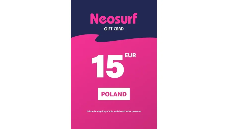 Neosurf 15 EUR Payment Card (Poland) gallery image 1