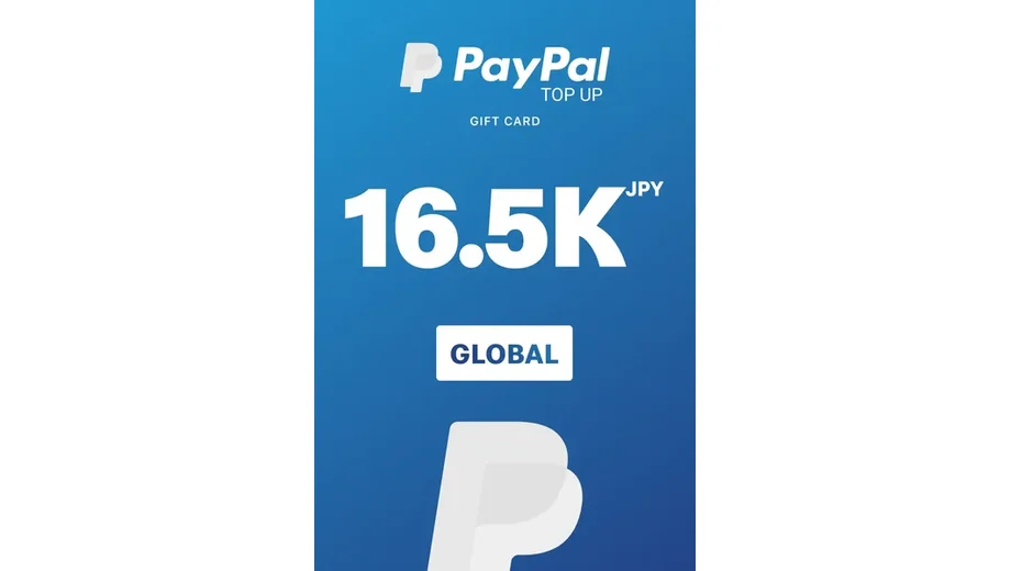 PayPal 16500 JPY Payment Card (Global) gallery image 1
