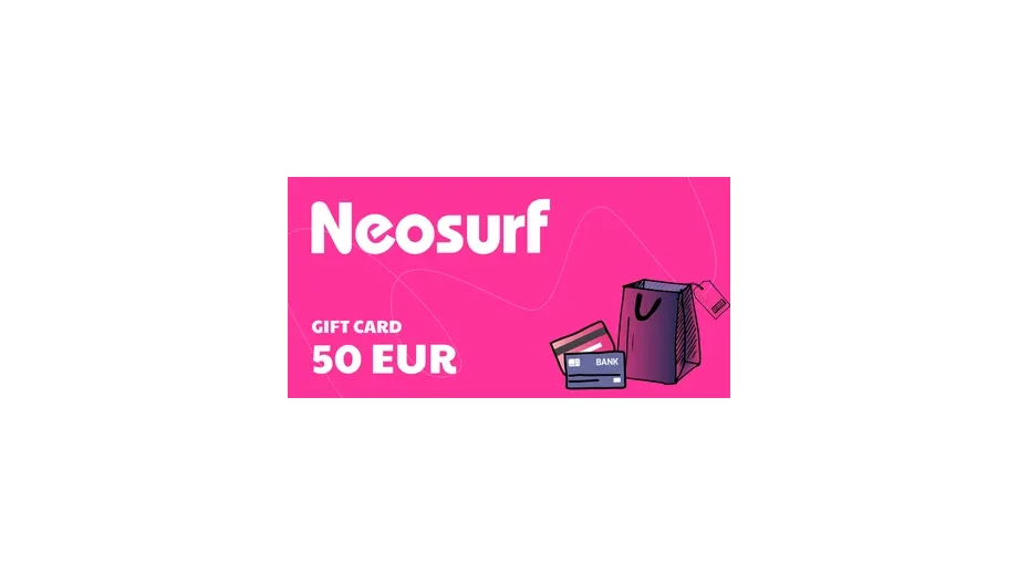 Neosurf 50 EUR Payment Card (Luxembourg) gallery image 1