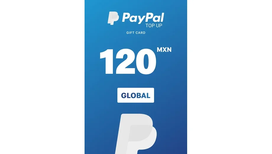 PayPal 120 MXN Payment Card (Global) gallery image 1