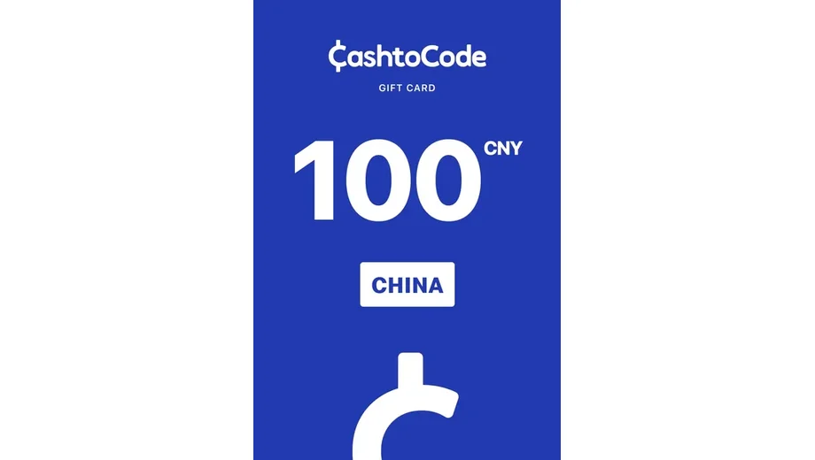 CashtoCode 100 CNY Payment Card (China) gallery image 1