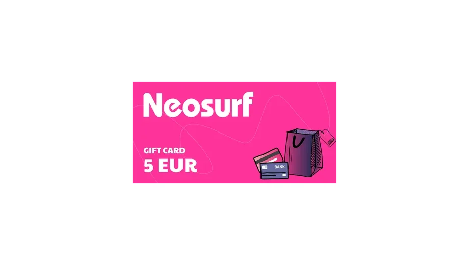 Neosurf 5 EUR Payment Card (Luxembourg) gallery image 1