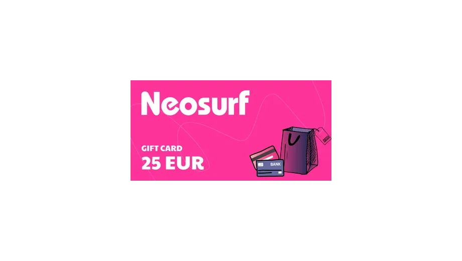 Neosurf 25 EUR Payment Card (Luxembourg) gallery image 1