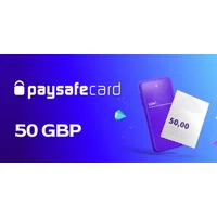 Paysafecard 50 GBP Payment Card (United Kingdom)