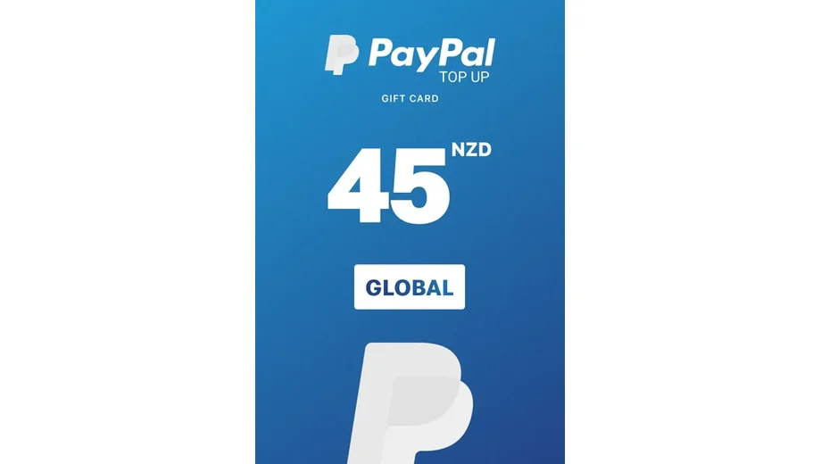PayPal 45 NZD Payment Card (Global) gallery image 1