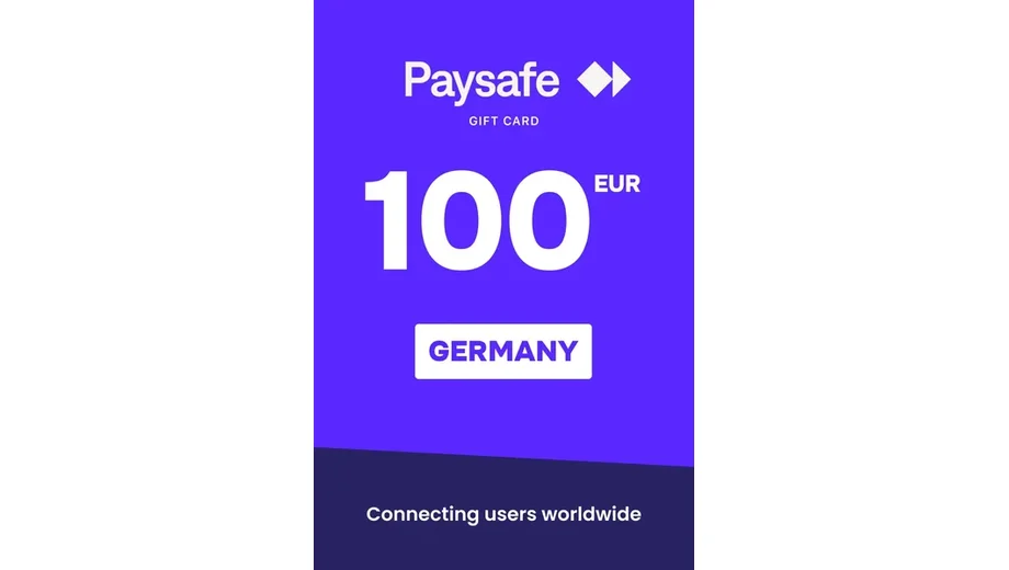 Paysafecard 100 EUR Payment Card (Germany) gallery image 1
