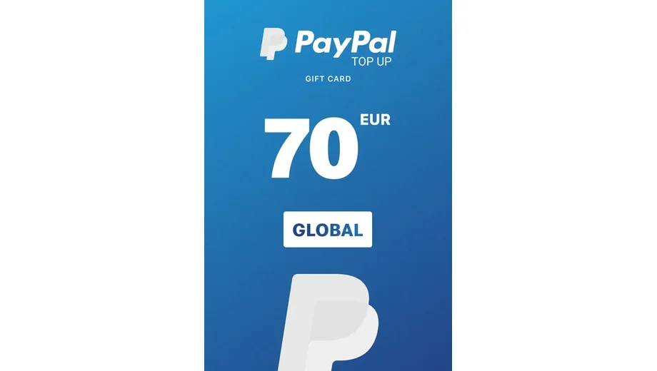 PayPal 70 EUR Payment Card (Global) gallery image 1