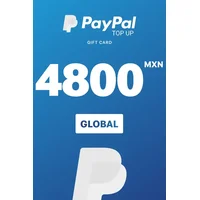 PayPal 4800 MXN Payment Card (Global)