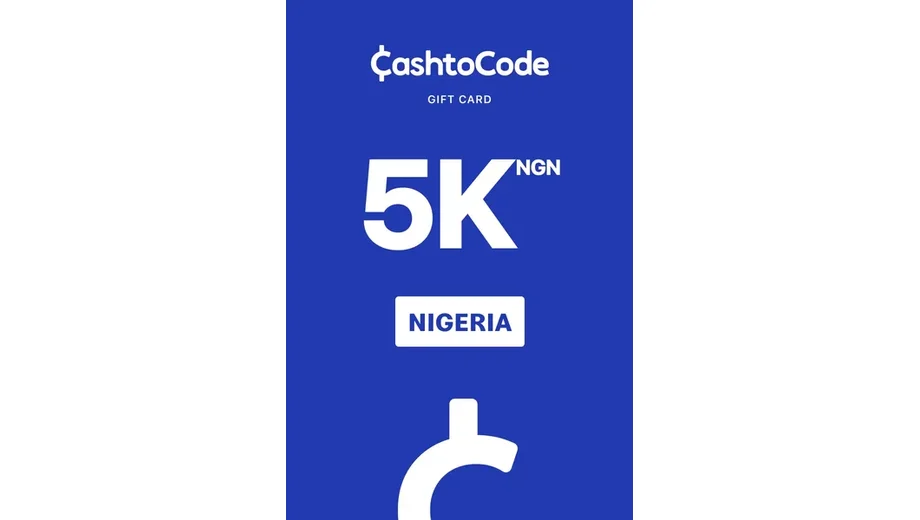 CashtoCode 5000 NGN Payment Card (Nigeria) gallery image 1