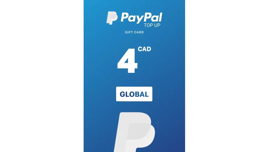 PayPal 4 CAD Payment Card (Global) gallery image 1
