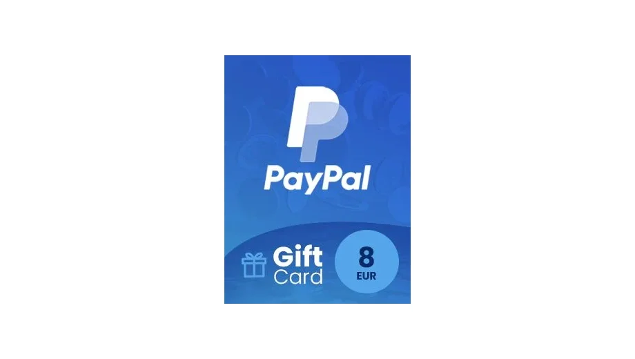 PayPal 8 EUR Payment Card (Global) gallery image 1