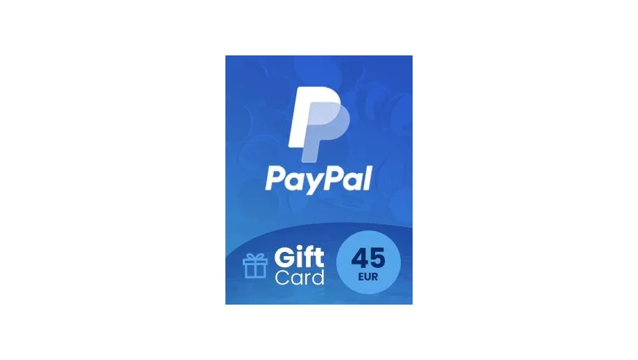 PayPal 45 EUR Payment Card (Global) gallery image 1