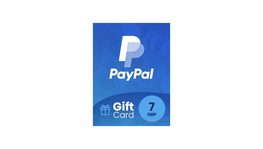 PayPal 7 GBP Payment Card (Global) gallery image 1