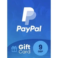PayPal 9 GBP Payment Card (Global)