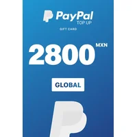 PayPal 2800 MXN Payment Card (Global)