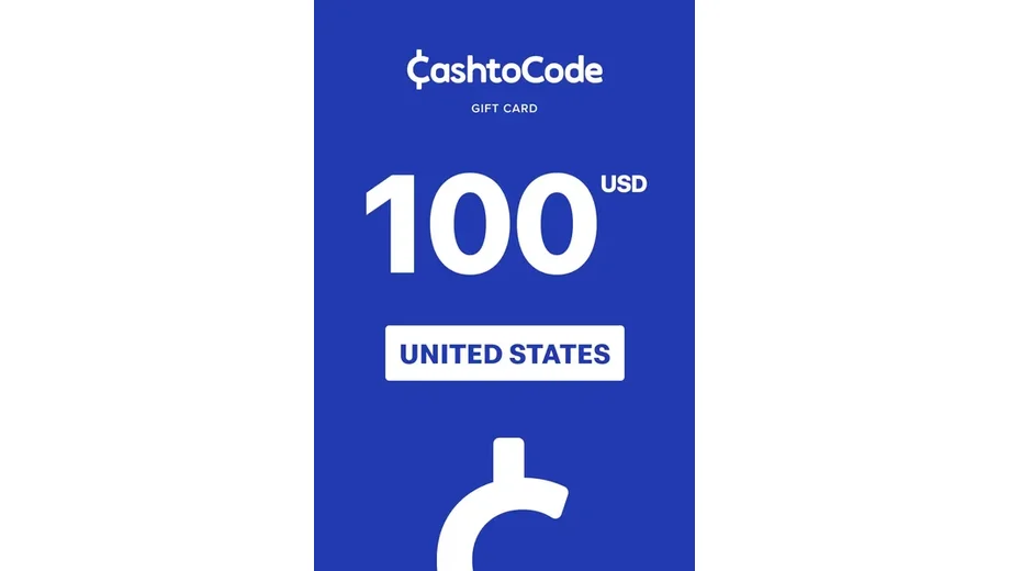 CashtoCode 100 USD Payment Card (United States) gallery image 1
