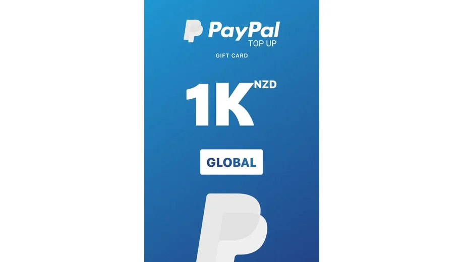 PayPal 1000 NZD Payment Card (Global) gallery image 1