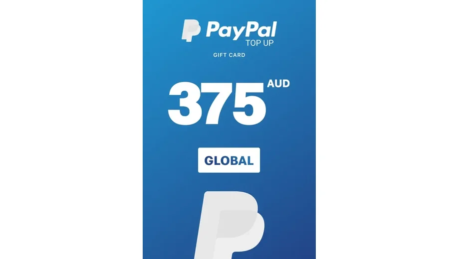 PayPal 375 AUD Payment Card (Global) gallery image 1
