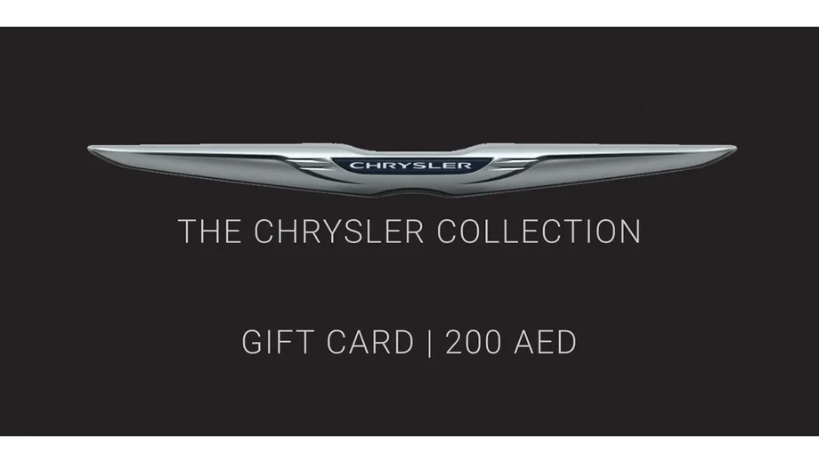 Chrysler 200 AED Gift Card (UAE) gallery image 1
