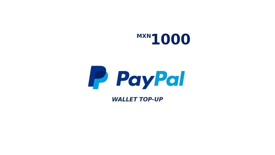 PayPal 1000 MXN Payment Card (Global) gallery image 1