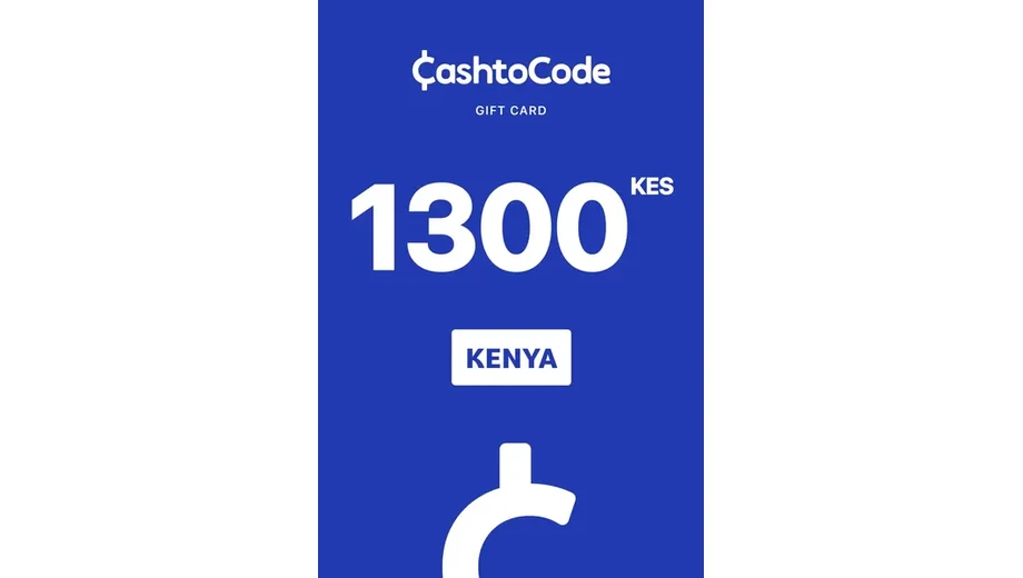 CashtoCode 1300 KES Payment Card (Kenya) gallery image 1