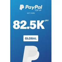 PayPal 82500 JPY Payment Card (Global)