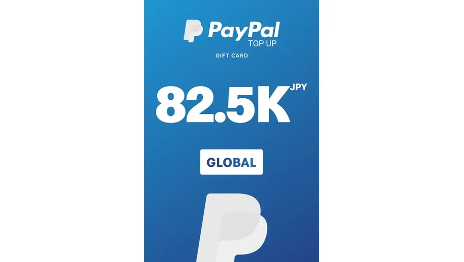 PayPal 82500 JPY Payment Card (Global) gallery image 1